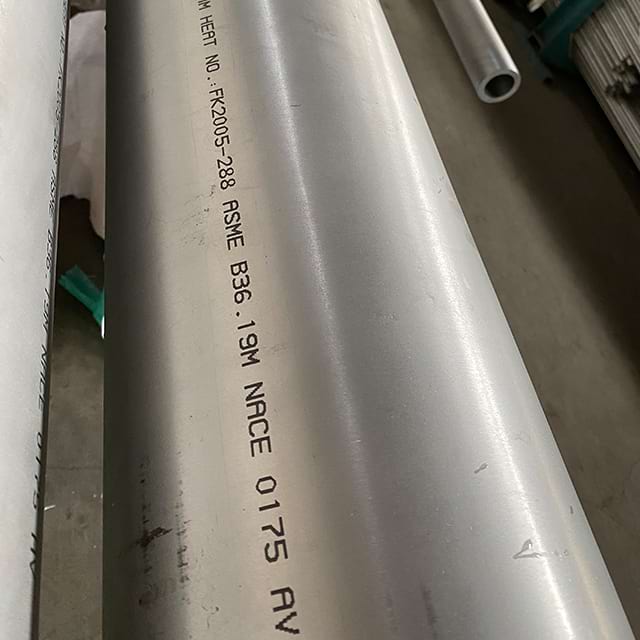 ASTM 347H S34709 Pipe de décapage sans couture en acier inoxydable