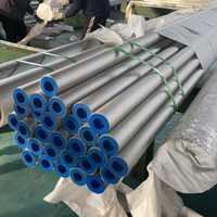 Tuyau en acier inoxydable 316ti S31635 tube de tuyau sans couture pour chaudière / échangeurs de chaleur / industrie pétrochimique