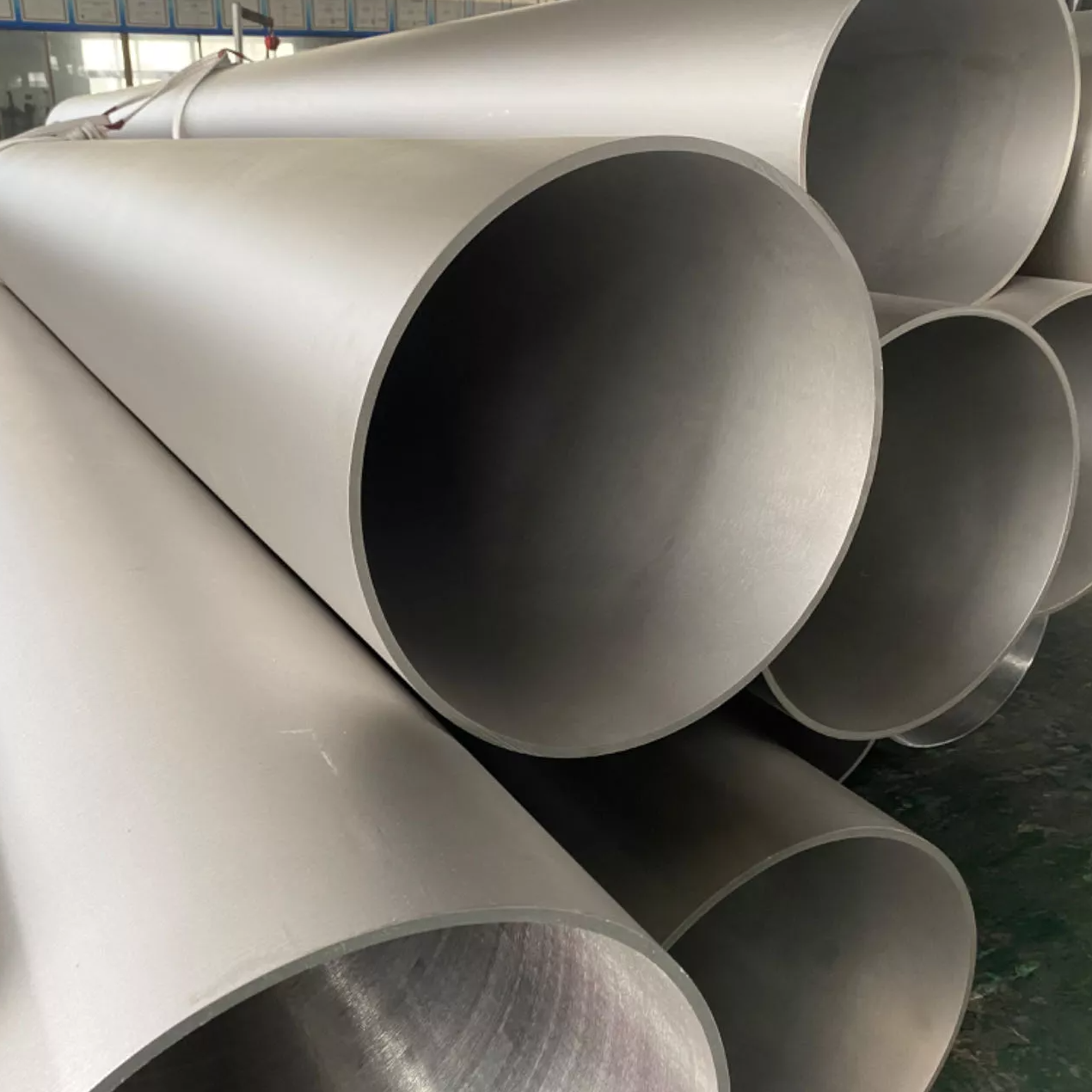 Tuyau en acier inoxydable 316ti S31635 tube de tuyau sans couture pour chaudière / échangeurs de chaleur / industrie pétrochimique