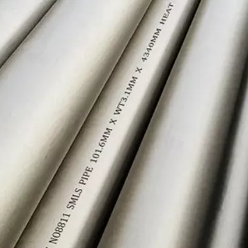  Tube sans soudure en acier inoxydable N08811 incoloy 800HT/tuyaux en alliage à base de nickel de haute précision