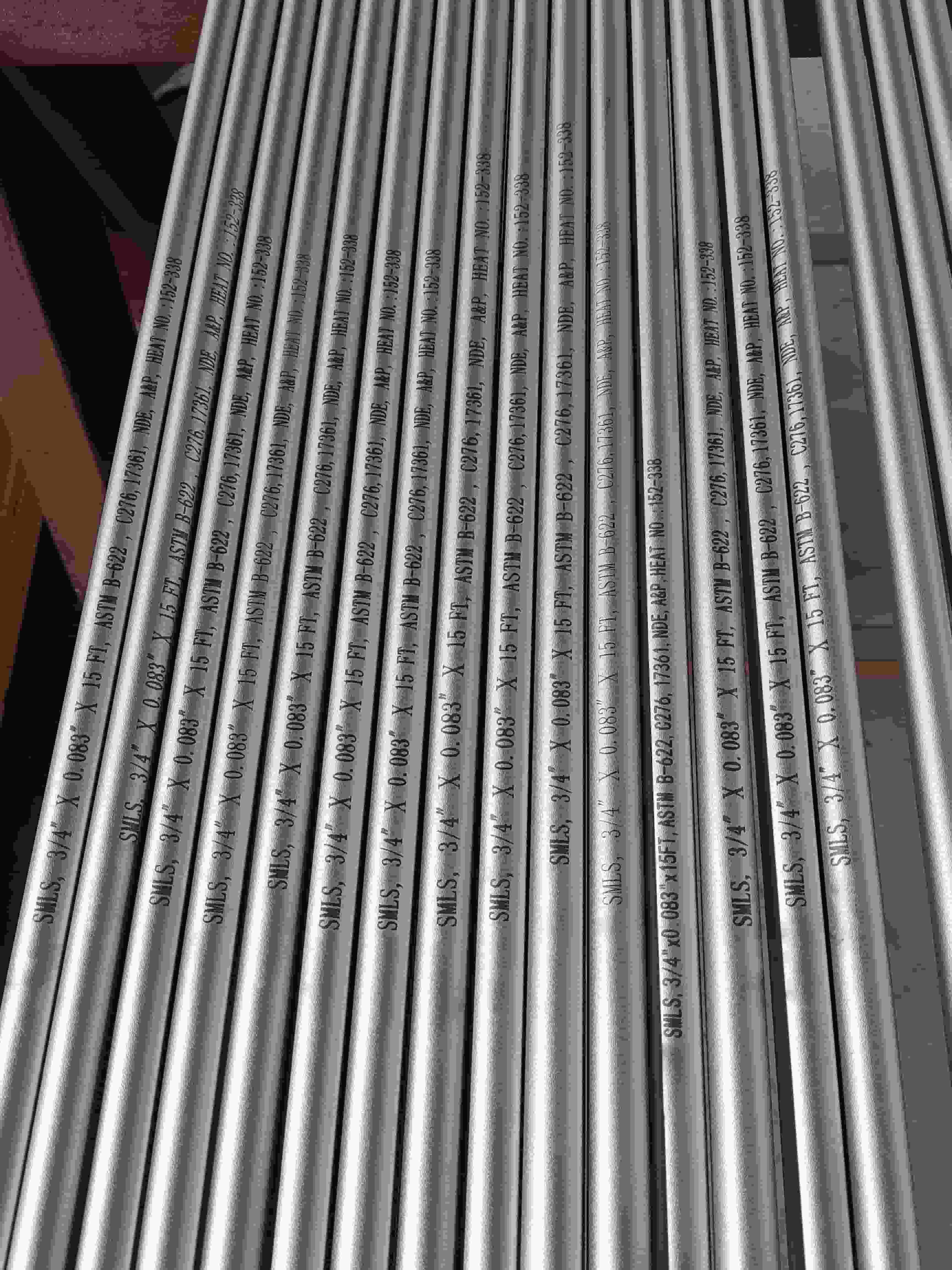 Pricision élevée ISO9001 ASTM C276 Hastelloy Bright recuit en acier inoxydable Pipes sans couture