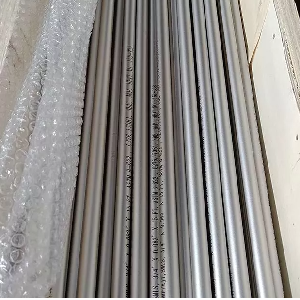 Pricision élevée ISO9001 ASTM C276 Hastelloy Bright recuit en acier inoxydable Pipes sans couture