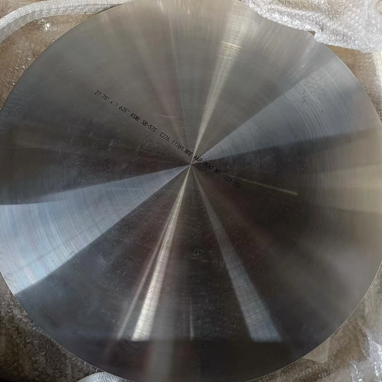 Fait de la rouille en nickel en acier