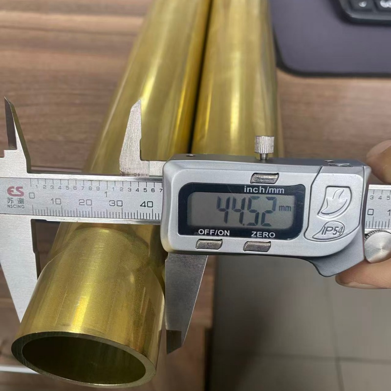 Tuyau en cuivre Admiralty Brass C44300, haute tolérance et qualité 