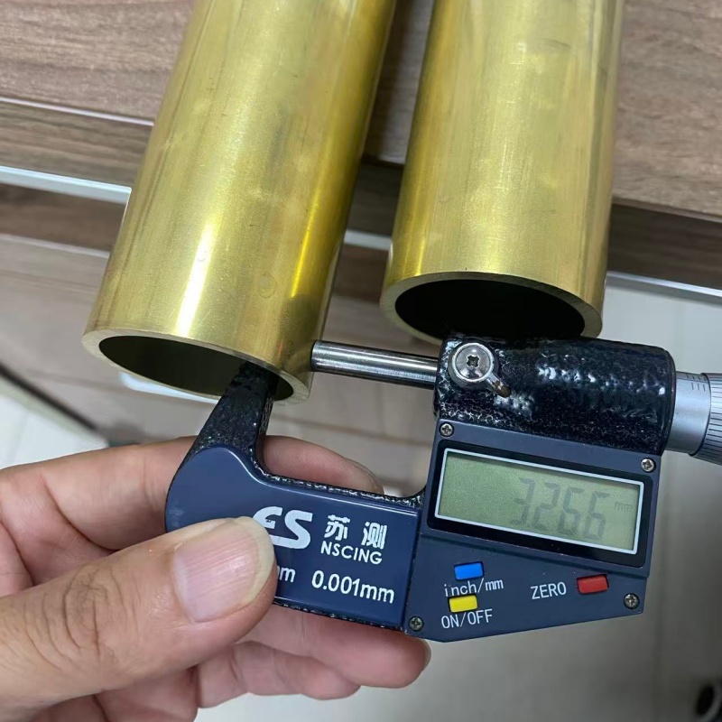 Tuyau en cuivre Admiralty Brass C44300, haute tolérance et qualité 